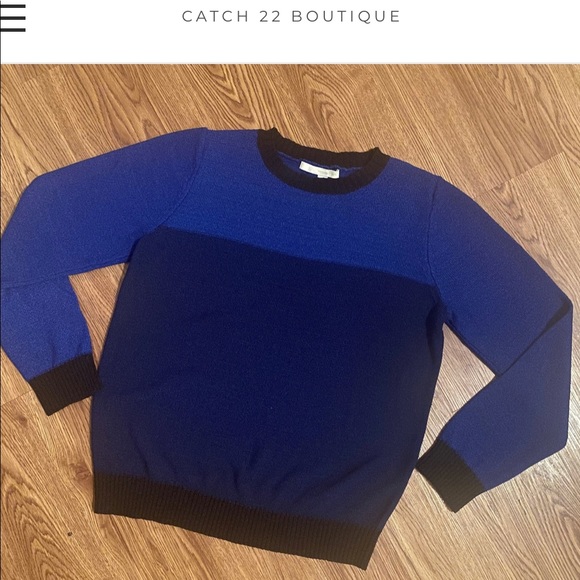 Jonathan Simkhai Blue Sweater sz XS - Picture 2 of 3